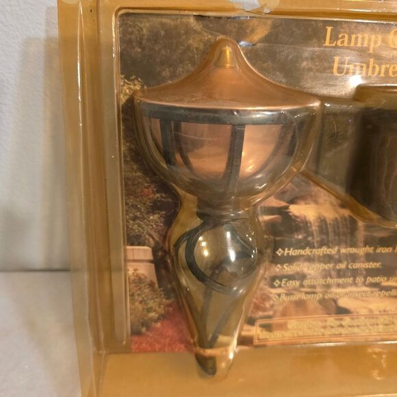 Catalyst Concepts Oil Burning Lights for Patio Umbrella Twilight Ambiance VTG - Picture 9 of 10